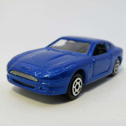Majorette #229 Aston Martin DB7 toy car - scale 1/60 - opening doors