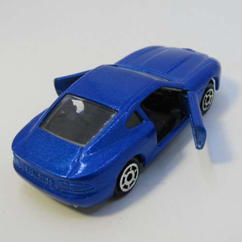 Majorette #229 Aston Martin DB7 toy car - scale 1/60 - opening doors