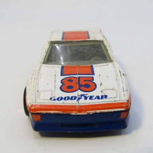 1985 Matchbox Pontiac Fiero racing toy car - scale 1/56