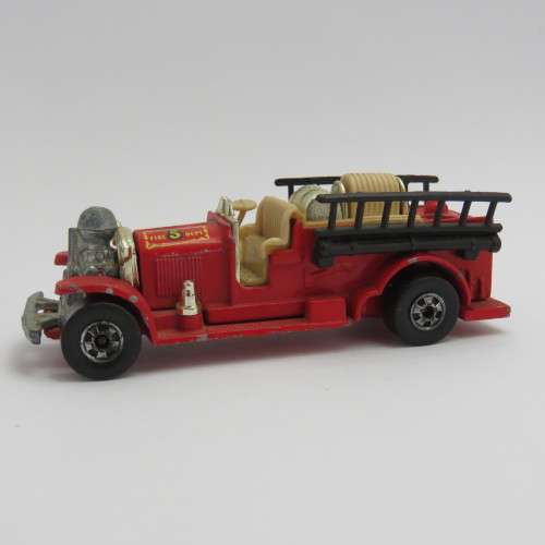 Hot Wheels Old Number 5 Fire Engine toy car - Hong Kong