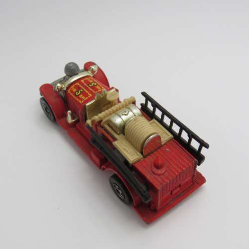 Hot Wheels Old Number 5 Fire Engine toy car - Hong Kong