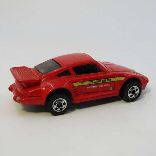 1989 Hot Wheels Porsche 930 Turbo toy car - Malaysia