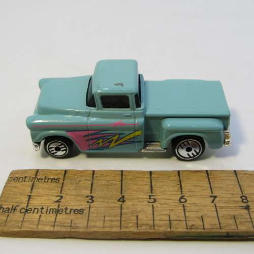 Hot Wheels 1955 Chevy truck with Ultra hot wheels - Malaysia