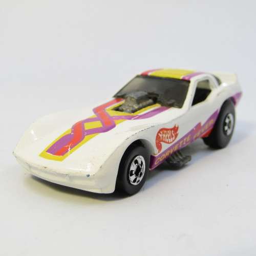 1983 Hot Wheels Drag Strippers Vetty Funny Corvette Fever dragster toy car - Malaysia