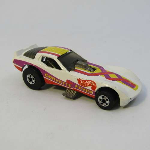 1983 Hot Wheels Drag Strippers Vetty Funny Corvette Fever dragster toy car - Malaysia