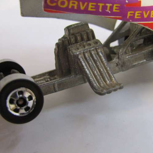 1983 Hot Wheels Drag Strippers Vetty Funny Corvette Fever dragster toy car - Malaysia