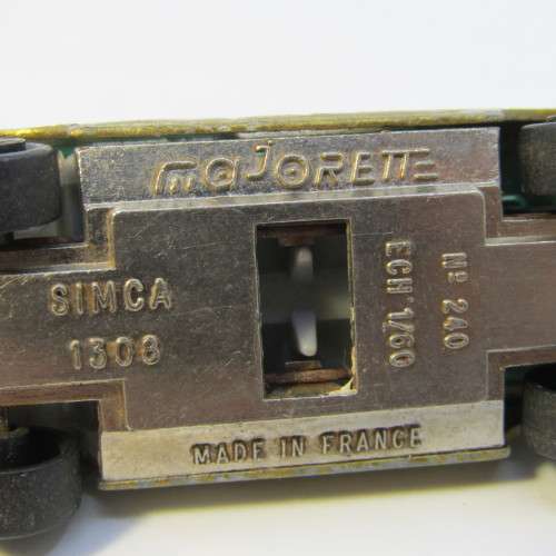 Majorette #240 Simca 1308 toy car - scale 1/60 - opening rear
