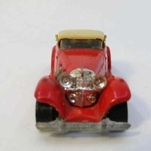 1982 Hot Wheels Mercedes 540K toy car with wall wheels - Malaysia