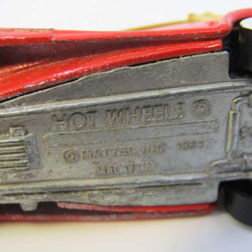 1982 Hot Wheels Mercedes 540K toy car with wall wheels - Malaysia