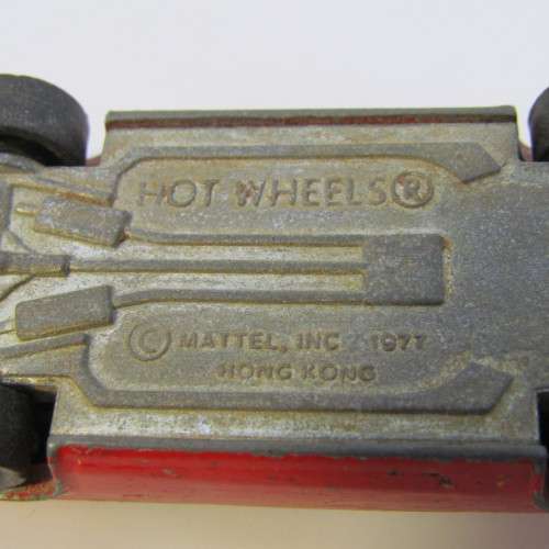 1977 Hot Wheels #5 Fire Chief toy car - Hong Kong