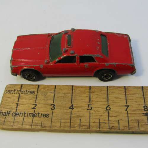 1977 Hot Wheels #5 Fire Chief toy car - Hong Kong