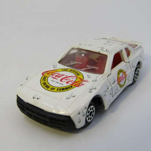 Road Champs Coca-Cola toy car - opening doors