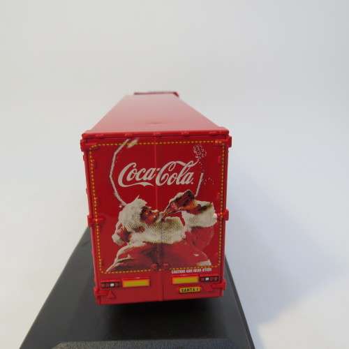 Oxford Coca-Cola Scania T Cab Christmas truck in case - Scale 1/76