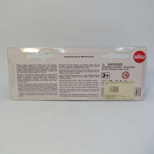 Siku #1627 MAN Race Cat energy drink truck and trailer - Scale 1/87