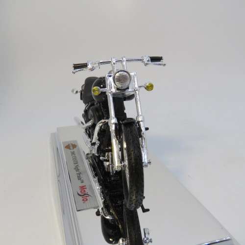 Maisto 2002 Harley-Davidson FXSTB Night Train model motorcycle in box - Scale 1/18