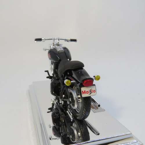 Maisto 2002 Harley-Davidson FXSTB Night Train model motorcycle in box - Scale 1/18