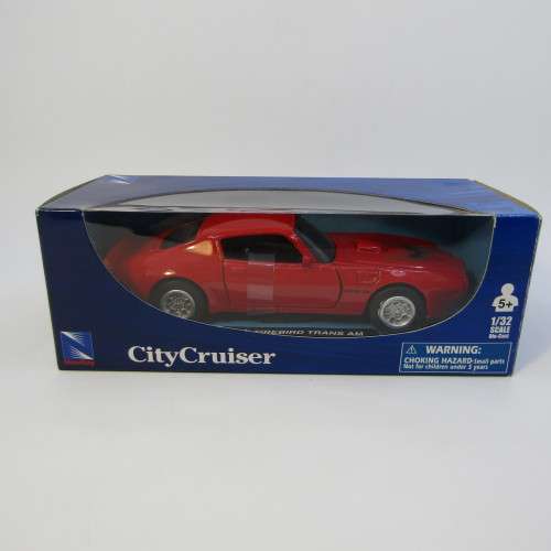 NewRay CityCriuser Pontiac Firebird Trans Am model car in box - scale 1/32