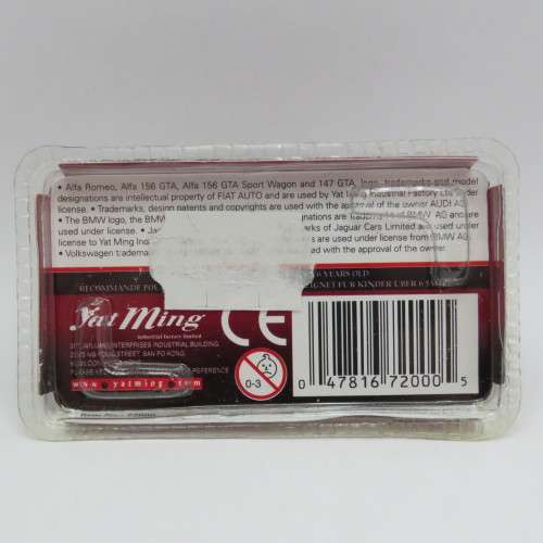 Yatming Road Signature Alfa Romeo 147 GTA model car - Scale 1/72