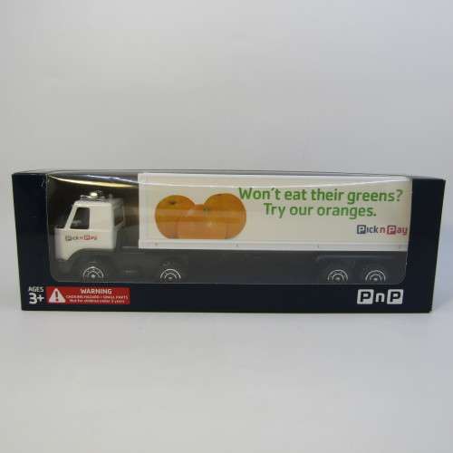 Pick n Pay delivery truck and trailer in box