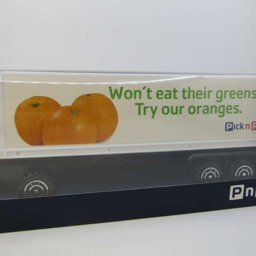 Pick n Pay delivery truck and trailer in box