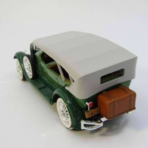 Rio 1928 Lincoln Sport Phaeton model car in case - damaged - missing hood - scale 1/43