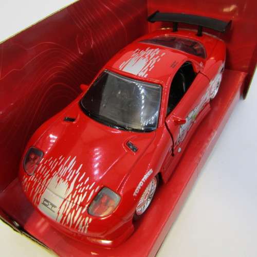Jada Fast and Furious Dom`s Mazda RX-7 model car in box - scale 1/32