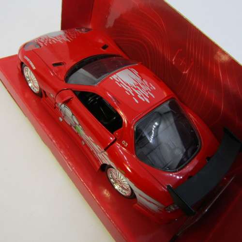 Jada Fast and Furious Dom`s Mazda RX-7 model car in box - scale 1/32