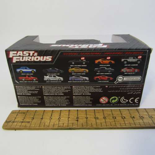 Jada Fast and Furious Dom`s Mazda RX-7 model car in box - scale 1/32