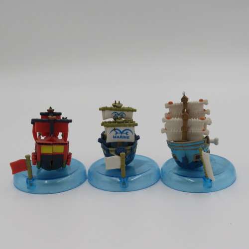 Lot of 5 Japanese Anime small marine ships