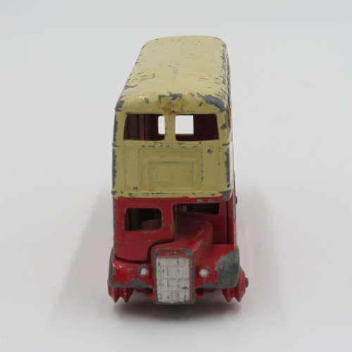 Meccano Ltd Dinky Toys Double decker Dunlop bus - No tyres