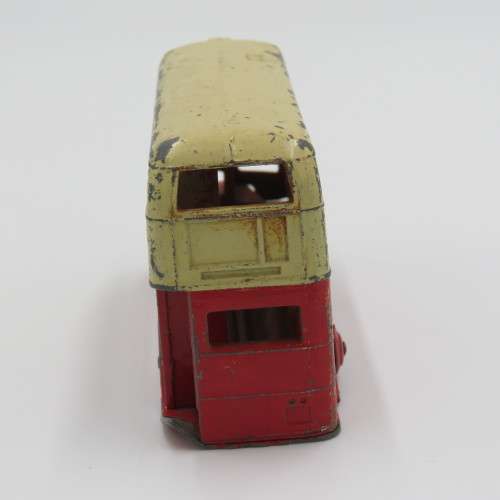 Meccano Ltd Dinky Toys Double decker Dunlop bus - No tyres