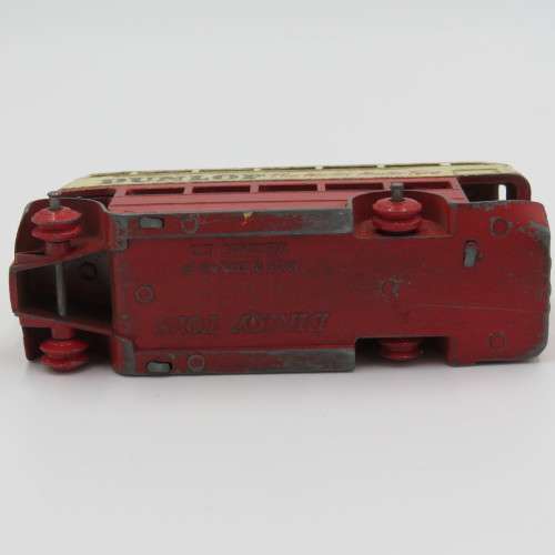 Meccano Ltd Dinky Toys Double decker Dunlop bus - No tyres