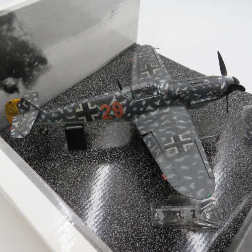 Unimax Forces of Valor German BF 109 G-6 Red 29 die-cast model plane in box - Scale 1/32