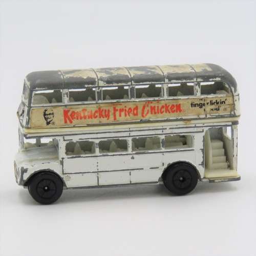 Playart Double decker bus `Kentucky Fried Chicken` toy car