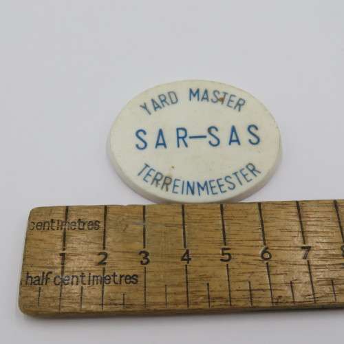 SAR-SAS Railway Yard Master breast badge