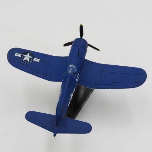 USAF F4U Corsair die-cast model plane