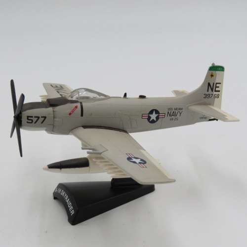 USAF A-1H Skyraider die-cast model plane - Scale 1/10