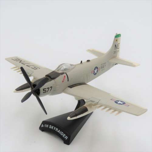 USAF A-1H Skyraider die-cast model plane - Scale 1/10