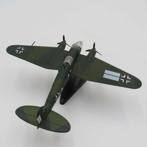 WW2 German Heinkel He III die-cast model plane - Scale 1/140