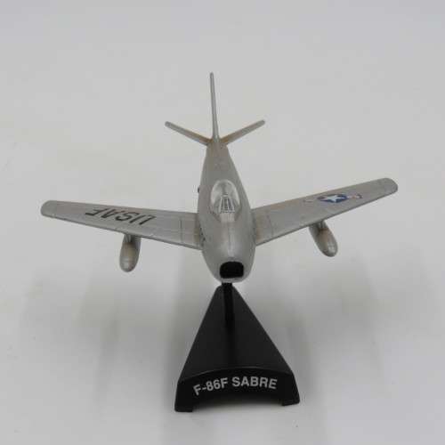 USAF F-86F Sabre die-cast model plane