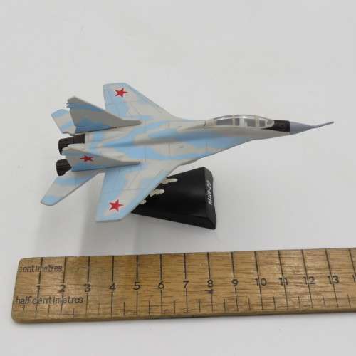 Russian MIG-29 die-cast model plane