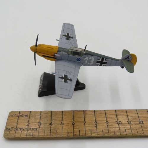 WW2 German Messerschmitt Me-109 die-cast model plane