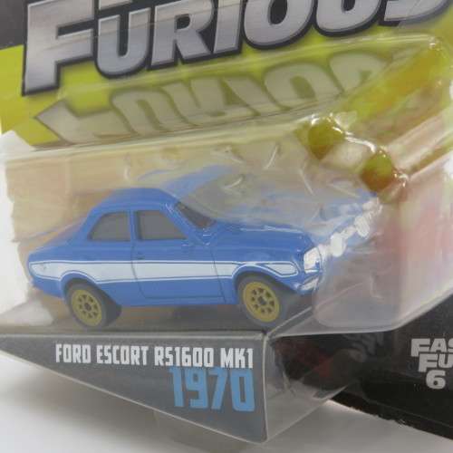 Mattel Fast and Furious 1970 Ford Escort RS1600 MK1 toy car - # 6/32