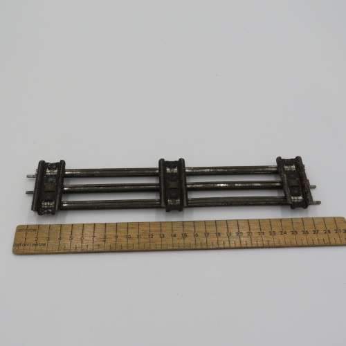 Lot of 16 vintage O-gauge Railway track straights