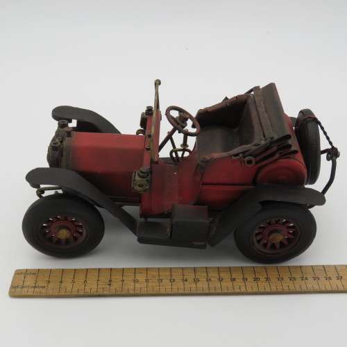 Vintage style pressed metal model car