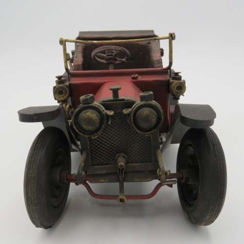 Vintage style pressed metal model car
