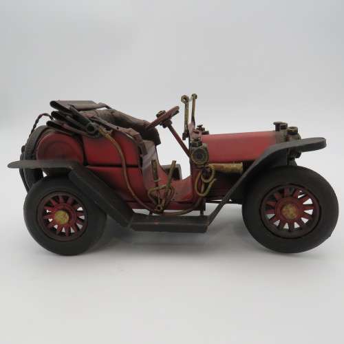 Vintage style pressed metal model car
