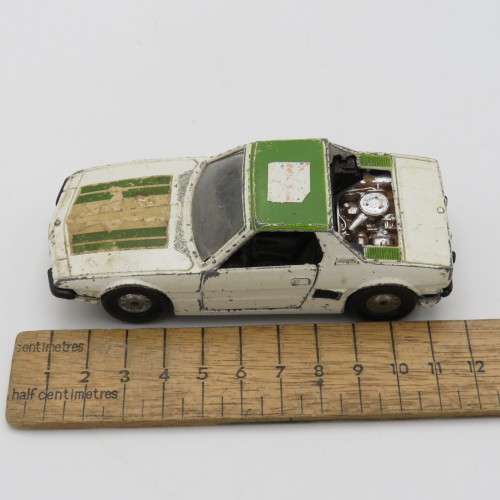 Corgi Fiat X 1/9 toy car - Well used - Scale 1/36