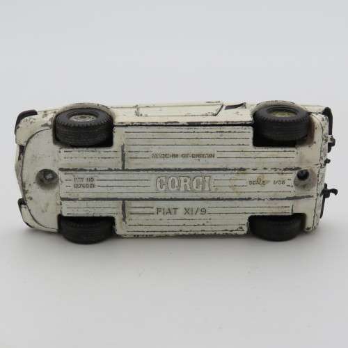 Corgi Fiat X 1/9 toy car - Well used - Scale 1/36