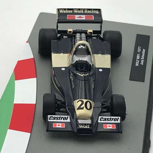 Formula 1 Wolf RR1 - 1977 die-cast model car #20 Jody Scheckter - scale 1/43